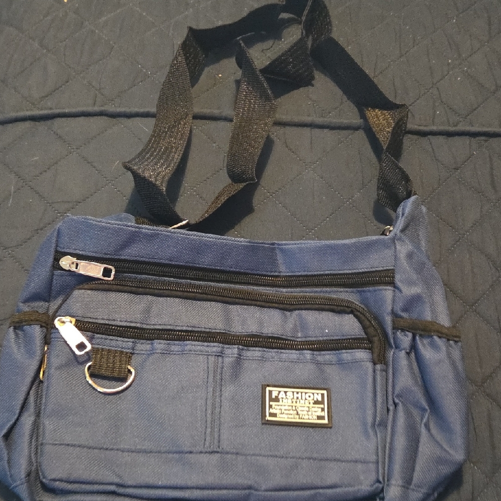 Navy Blue Cross Body Bag